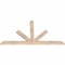 Ekena Millwork Saratoga Smooth Timber Gable Bracket, Douglas Fir, 60"W x 32"H x 1 1/2"D x 3 1/2"F, 13/12 Pitch GBW060X32X0204SAR00SDF - alternate 5